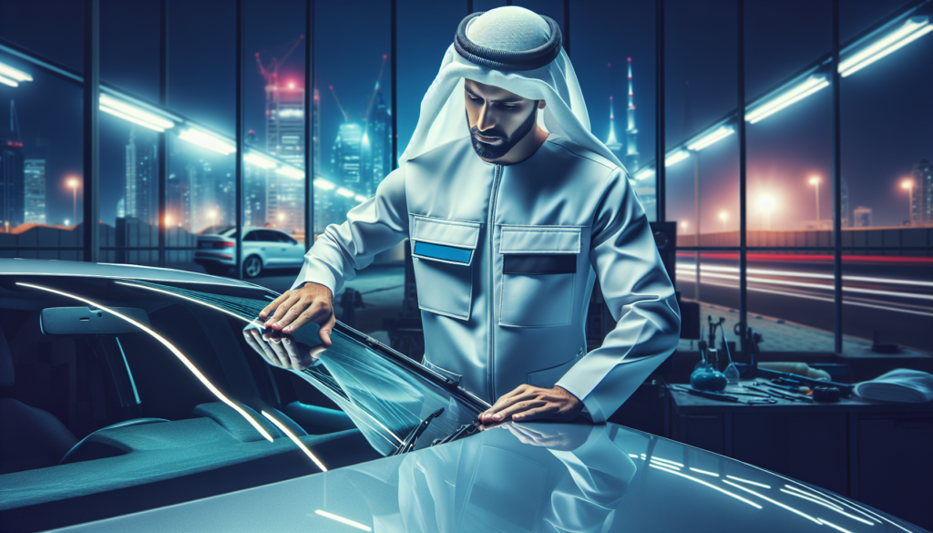 Audi A3 windshield replacement - professional windscreen service UAE