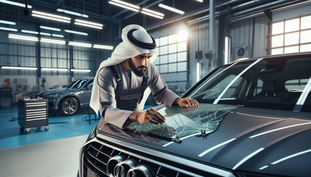 Audi Q5 windshield replacement Audi Q5 windshield replacement - professional windscreen service UAE