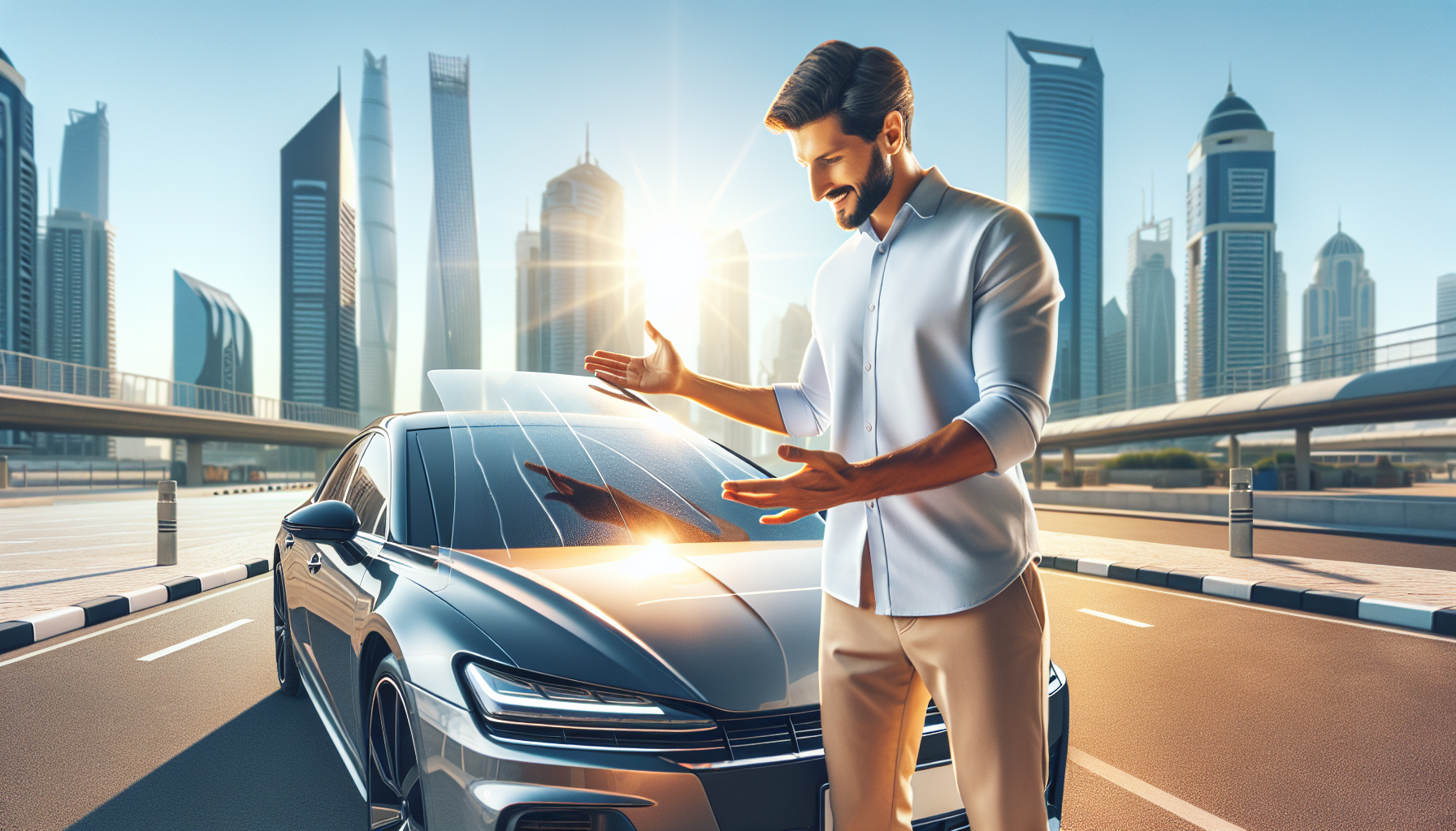 BMW 1 series windshield replacement - car owner windscreen replacement Dubai