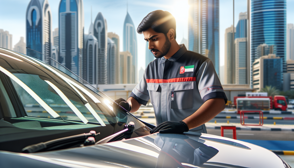 Citroen C1 windshield replacement Citroen C1 windshield replacement - professional windscreen service UAE