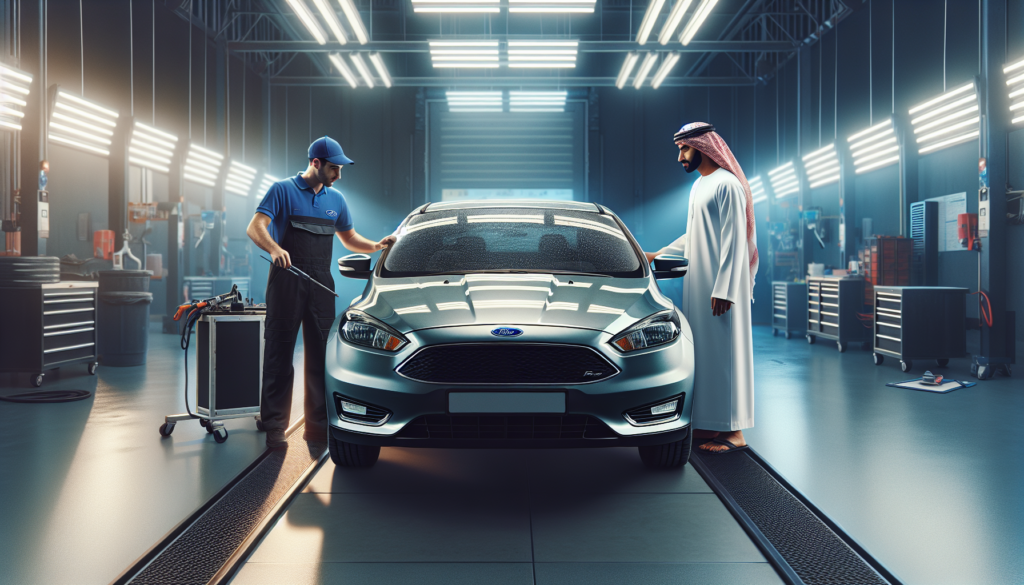 Ford Focus windshield replacement - professional windscreen service UAE