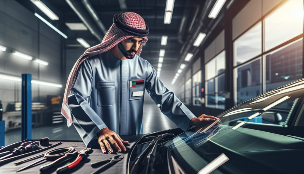 Ford Kuga windshield replacement - professional windscreen service UAE