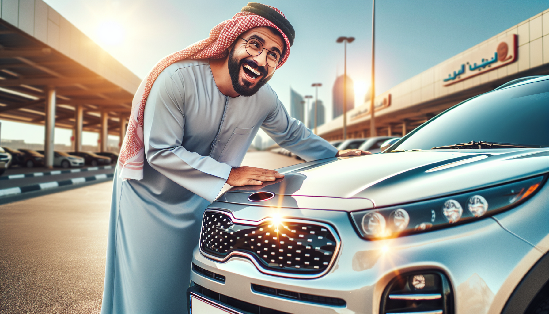 KIA Sportage windshield replacement - car owner windscreen replacement Dubai