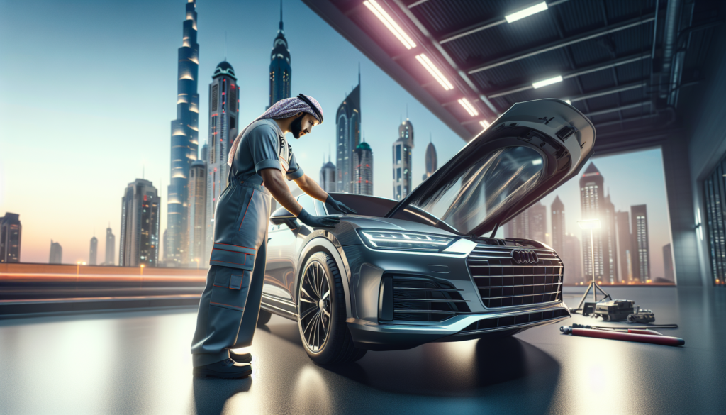 Mercedes C class windshield replacement - professional windscreen service UAE