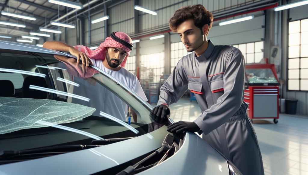 Toyota Aygo windshield replacement - professional windscreen service UAE