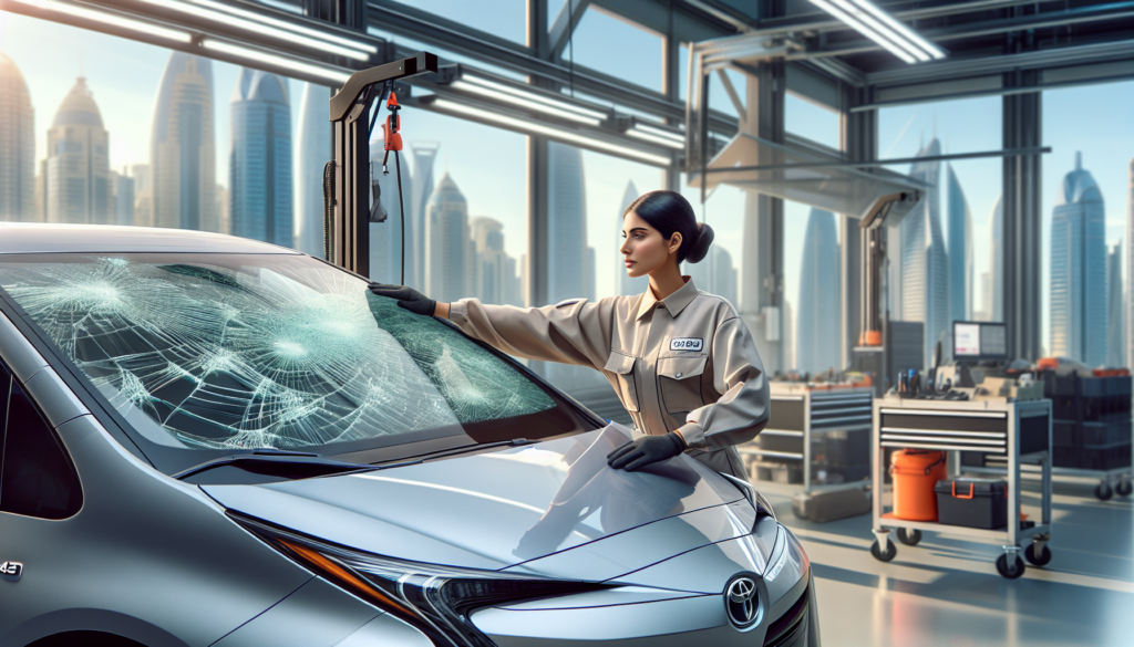 Toyota Prius windshield replacement - professional windscreen service UAE