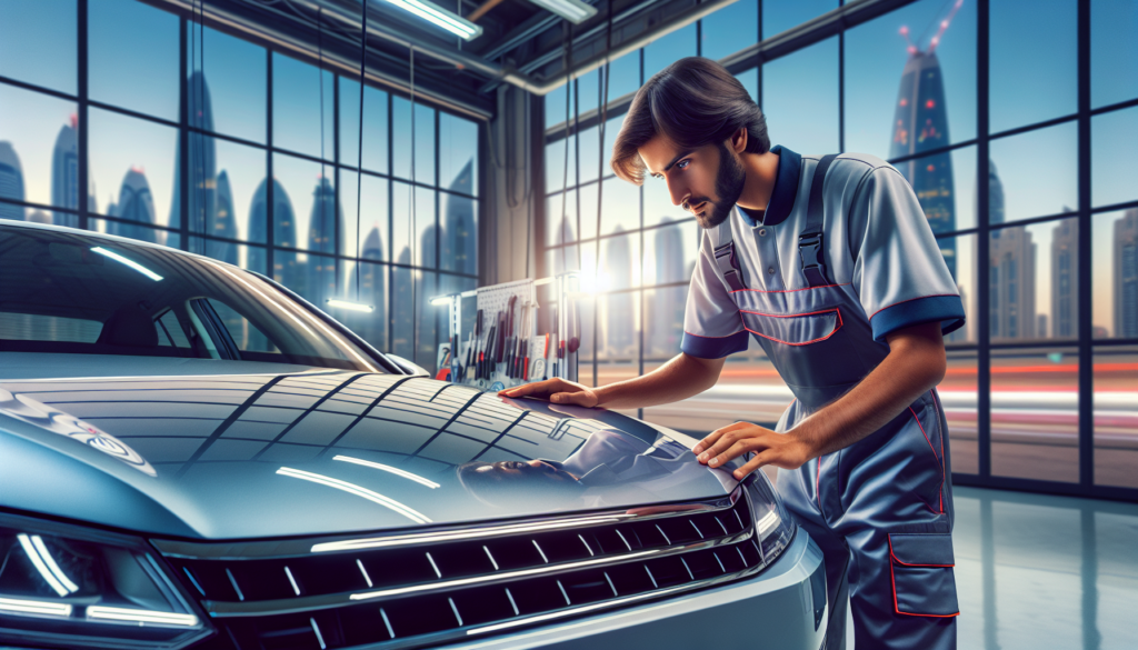 Volkswagen Passat windshield replacement - professional windscreen service UAE