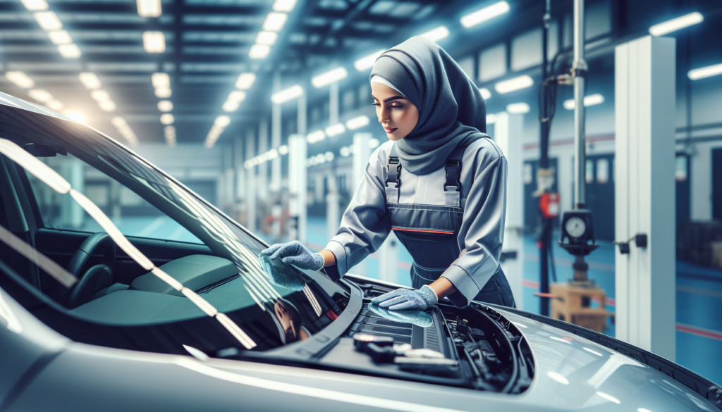Volkswagen Touran windshield replacement - professional windscreen service UAE