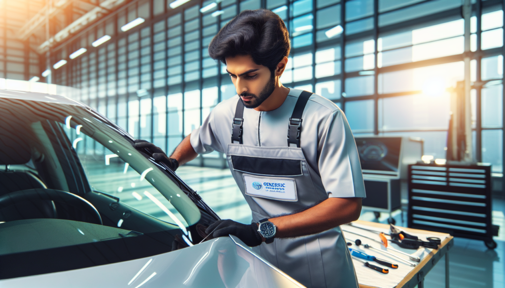 Toyota Camry windshield replacement - professional windscreen service UAE